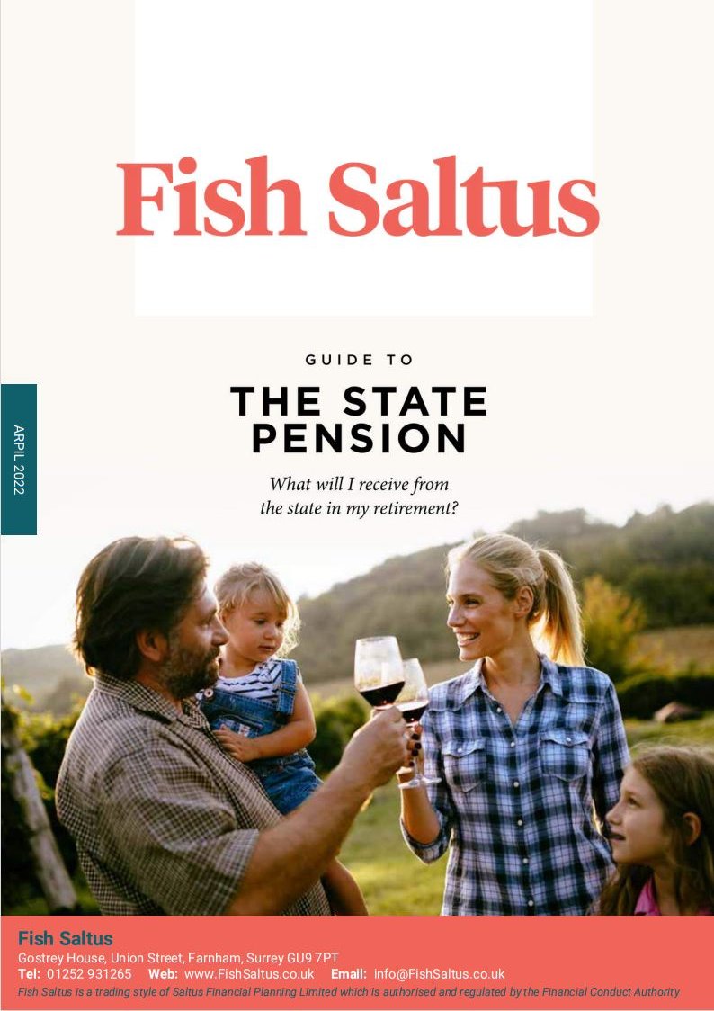 Guide to The State Pension - Free Download
fishsaltus.co.uk/news/fish-salt…
If you're looking to maximise your income in retirement, a good place to start is with your State Pension