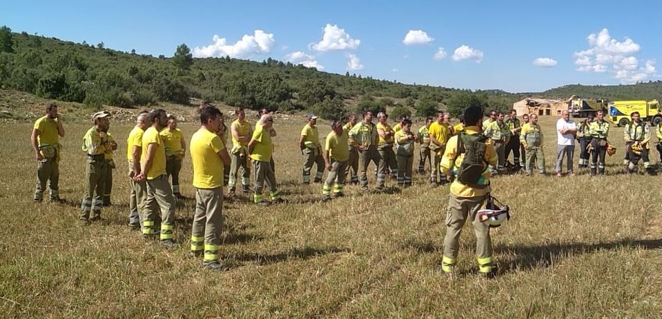 TIF_GEACAM's tweet photo. T. DE FORMACIÓN
*Preparación, impartición y seguimiento de actividades formativas en @Plan_INFOCAM
*Formación conjunta e individual a @aamm_jccm, técnicos y #bomberosforestales
*Apoyo en #PMA en #controldemedios, #logistica
*#Debriefing de los #IIFF
*Educación ambiental https://t.co/rHQDp9y5BD