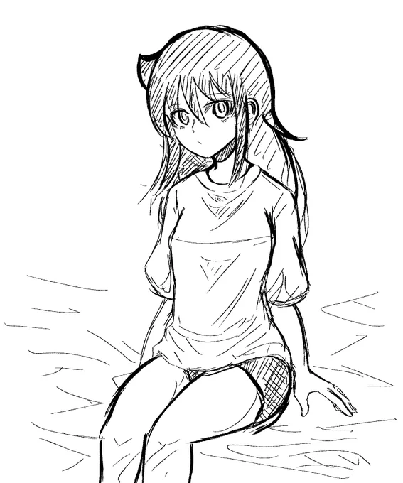 寝る前ラクガキ 