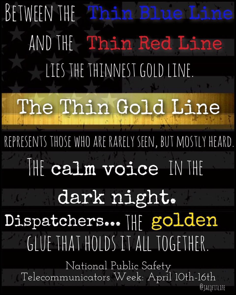 This week (April 10-16) is National Public Safety Telecommunication Week. This week we recognize all the hard work of our Police and Fire communicators. This dedicated team are available 24/7 and are a vital link in our emergency response to the citizens of Gananoque and area.