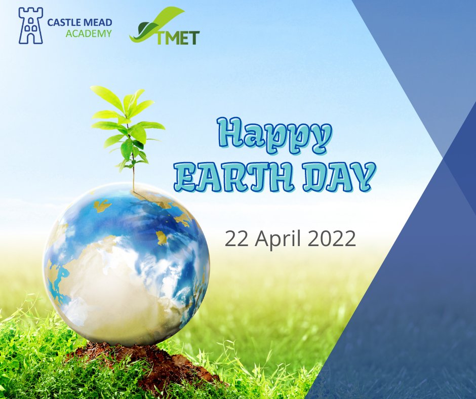 CastleMeadAcad's tweet photo. 𝑯𝒂𝒑𝒑𝒚 𝑬𝒂𝒓𝒕𝒉 𝑫𝒂𝒚
 
On April 22 and every other day; we can all change our habits for a brighter future. #Earthday2022 🌿 https://t.co/bKfFpteX0X