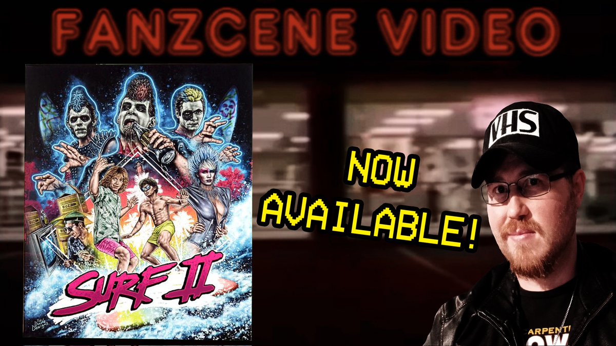 FZscene's tweet photo. 💿New Video💿
FanZcene Video Store review of the best beach spoof, punk zombie, horror, sex comedy you've never seen. Surf II End Of The Trilogy #Surf2 #PhysicalMedia #VinegarSyndrome #Review #SupportPhysicalMedia #CultClassics #HorrorCommunity
https://t.co/HfxILKRztC https://t.co/TovdrGgCFB