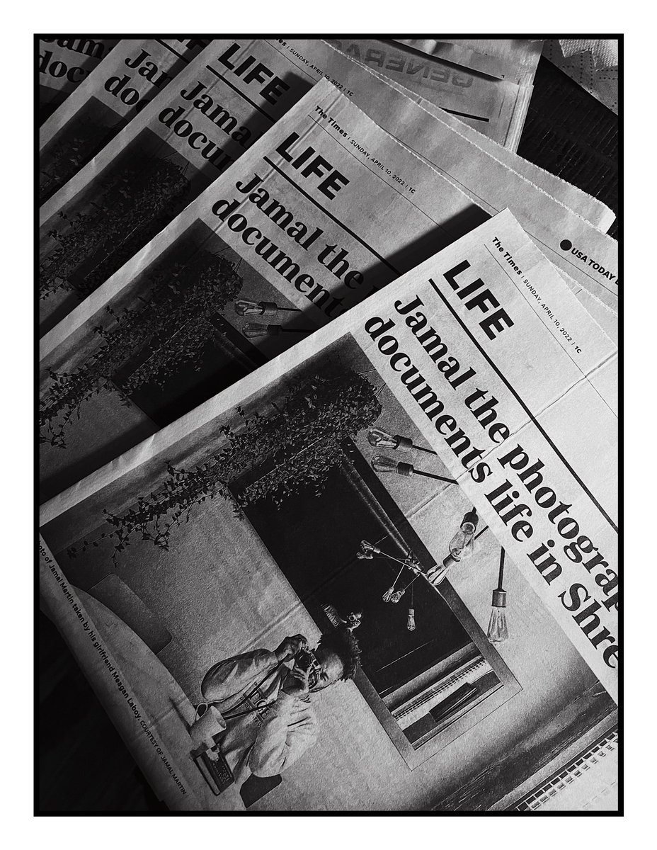 A great start to the day!

Got my hands on a few copies of my article in the local paper.