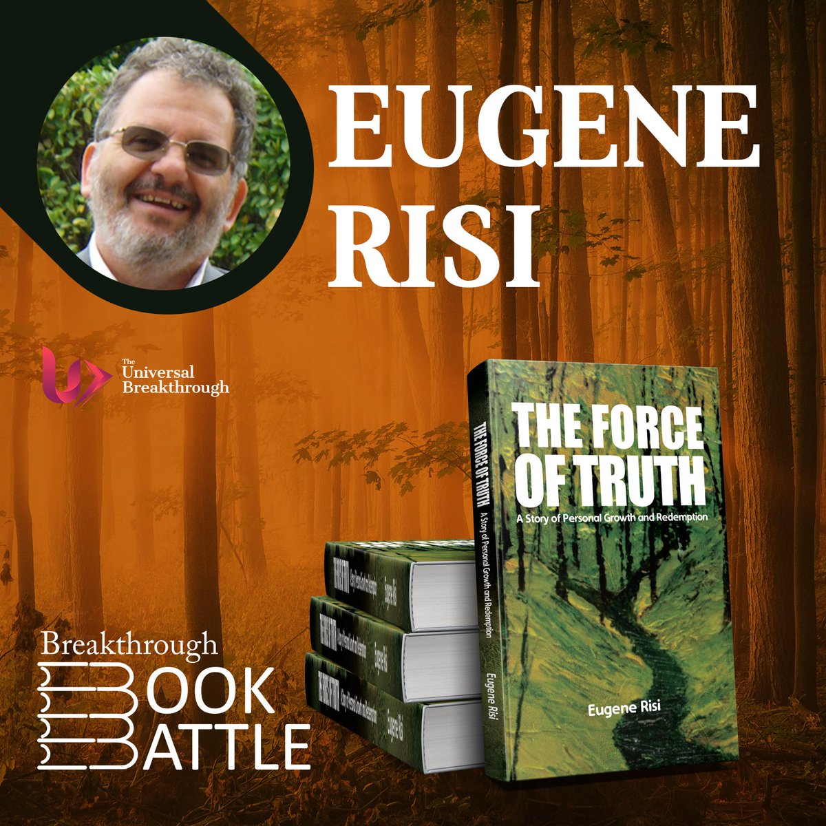 TUBreakthrough's tweet photo. Truth and compassion can unite people no matter how divided or oppressed, says this book, which is told in a compellingly simple manner.

Join author Eugene Risi on his new journey to the Breakthrough Book Battle 

#TheRegencyPublishersIntl #TRPBooks #BreakthroughBookBattle https://t.co/JwyBj4OJoP