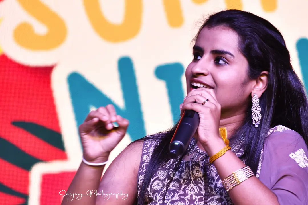 Sanju_designs's tweet photo. @sivaangi_k at #Coimbatore photographs (Set1). #Sivaangi #sivangi #Shivangians #Ashangi #Tvh #Summernight #photography #Singing https://t.co/mbydQv962I