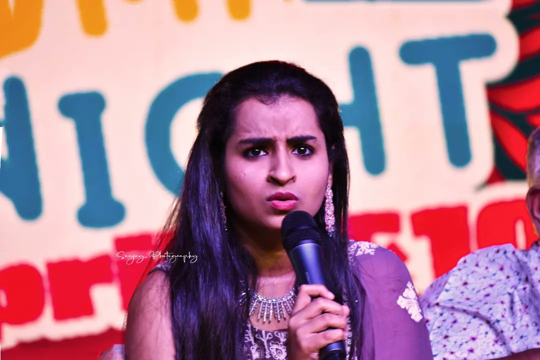 Sanju_designs's tweet photo. @sivaangi_k at #Coimbatore photographs (Set1). #Sivaangi #sivangi #Shivangians #Ashangi #Tvh #Summernight #photography #Singing https://t.co/mbydQv962I