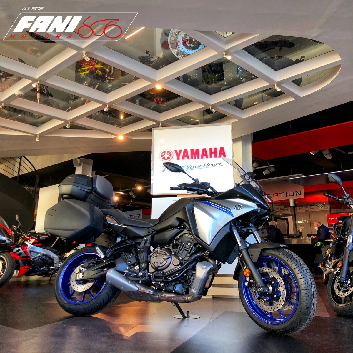 fanimotors's tweet photo. 🔥NUOVA YAMAHA TRACER 7🔥
Vieni a scoprirla in concessionaria!

👉🏻 Vorresti informazioni sulla tua moto del cuore ma non riesci a venirci a trovare? Non ti preoccupare il nostro team ti seguirà nella tua scelta anche a distanza 

🚚Alla consegna pensiamo noi senza costi in più https://t.co/a7Dtt3iiZv