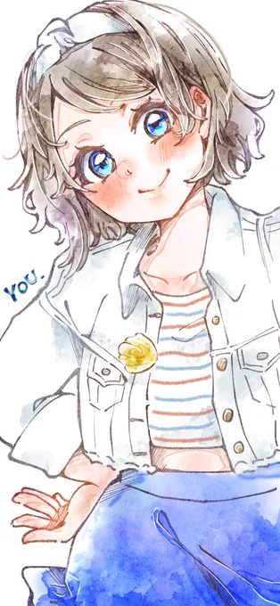 曜ちゃん!⛵️

1回iPhoneフルサイズを描いてみたかった…!
画質悪め…?😂 