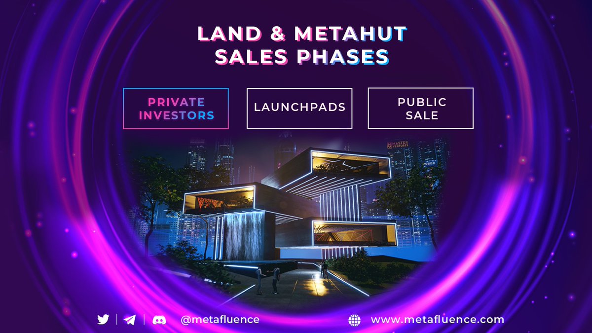 AoneTechinfo's tweet photo. ๐ฐ The sales process of #Lands & #Metahuts will consist of 3 phases:
1๏ธโฃ Private Sale (current phase);
2๏ธโฃ Launchpads;
3๏ธโฃ Public Sale.
๐ฅ Already announced some launchpads (@BabylonsNFT, @UltiArena, and @Nftbmarket) and more are on the way! ๐ช
#metafluence #metaverse #land #nft https://t.co/Yq6Sy7C6EU