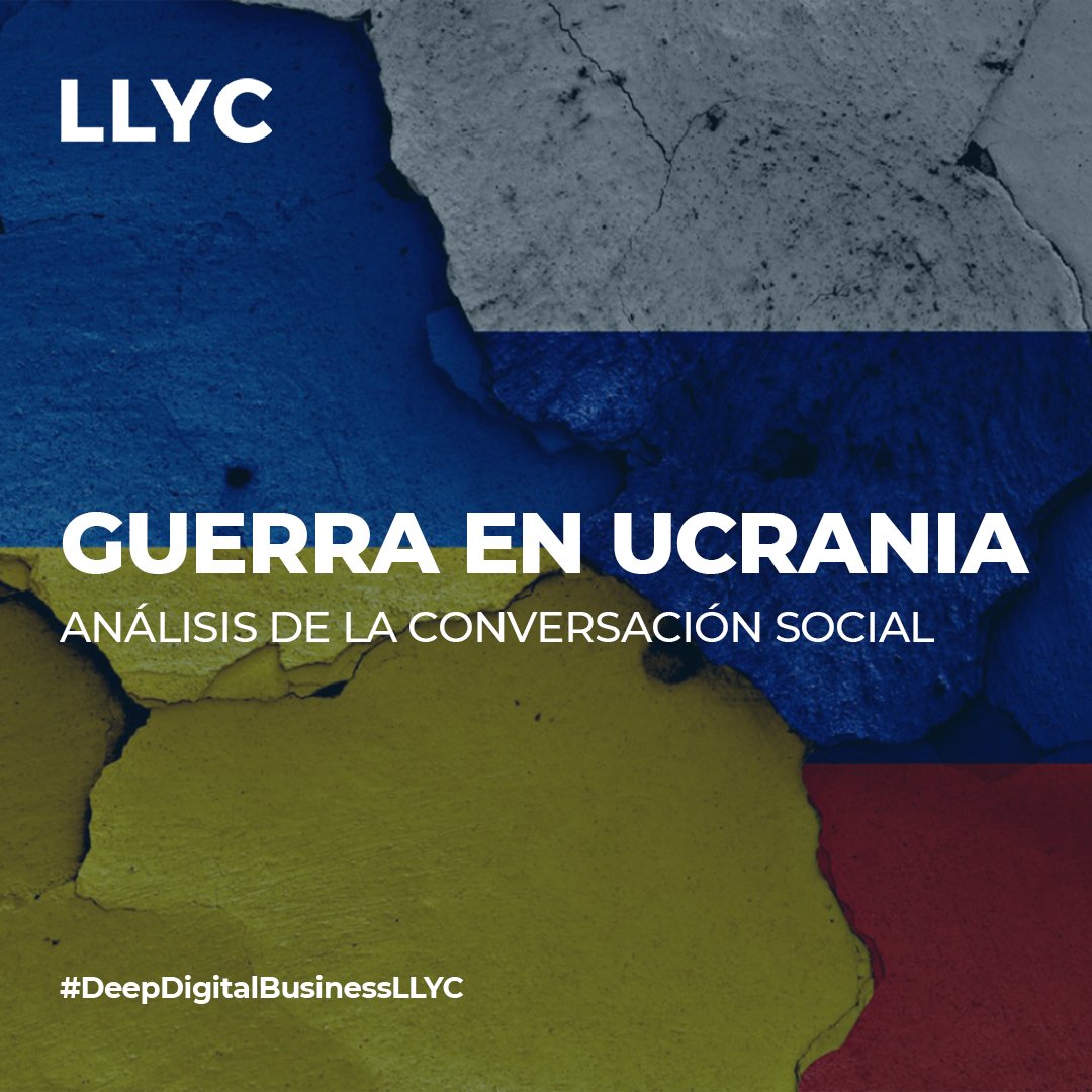 LLYC_Global's tweet image. ¿Cómo percibe la guerra en Ucrania la ciudadanía española? Más de 31 millones de menciones en Twitter analizadas por el equipo de #DeepLearningLLYC. 

Conoce los #insights  del último Observatorio @LaVanguardia - LLYC 🔎 llyc.company/Mp4e50IuGlu