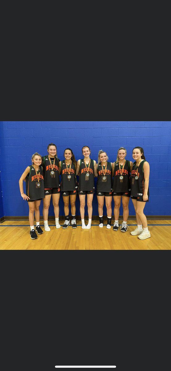 INEliteDrive25's tweet photo. Indyball Shootout Challenge Champions!  Great team effort playing up a grade level this weekend. Next stop April 22-24 at The Clash in Cincinnati!  @fouts_lola @leahwest44 @CrosierHadley @GravesLily @BrumleyHylton @elliemrich2 @LydiaWright32 @IndianaEliteWBB @INEliteDrive25 https://t.co/mHwNckflgJ