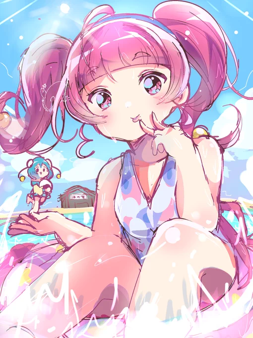 #precure
夏休みのひかララ💗💚 