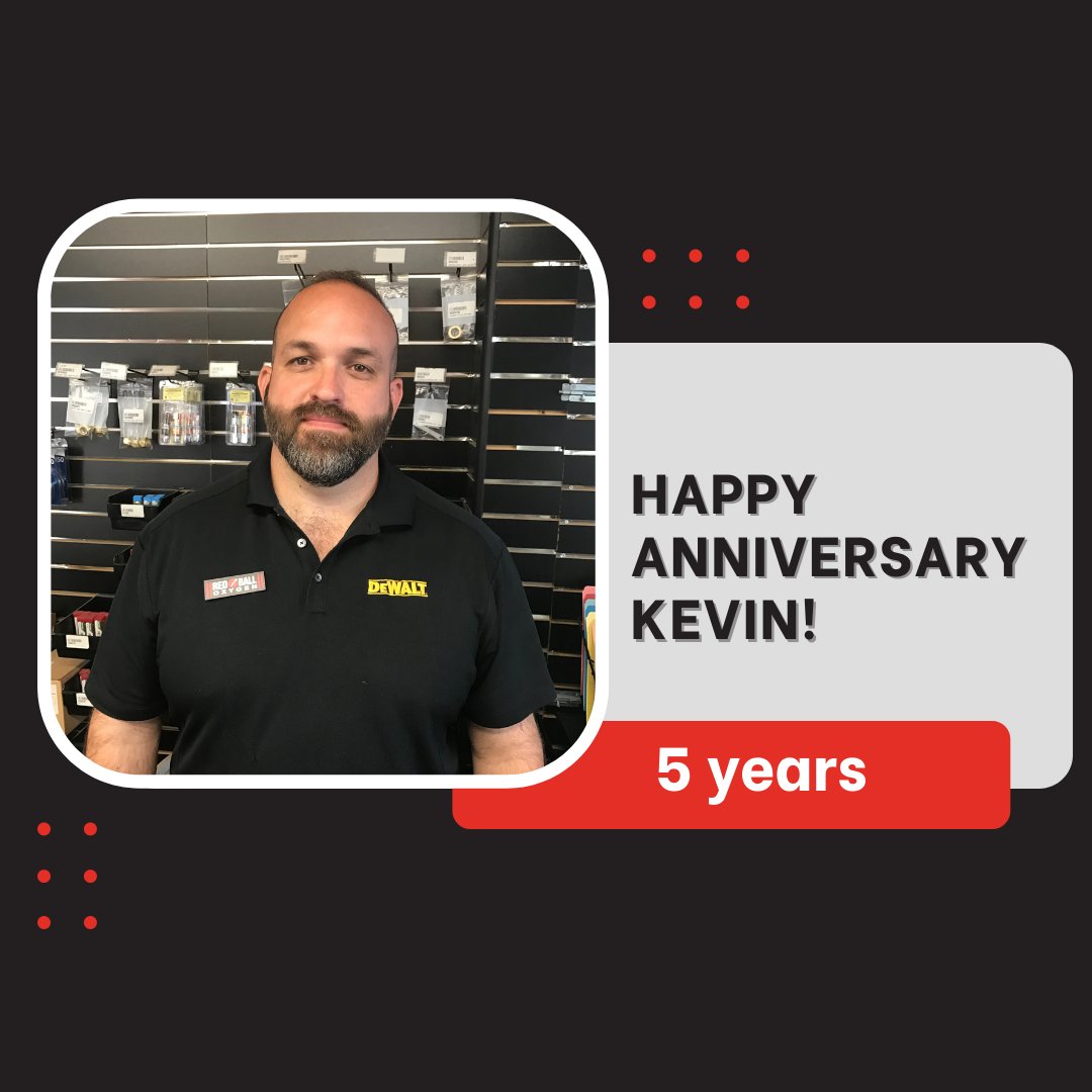 RedBallOxygenCo's tweet photo. Help us celebrate 5 whole years with our very own Kevin Longoria🎉 Be sure to congratulate him today! 

#RBOFamily #workanniversary #RBOmilestones #employeeappreciation https://t.co/laIm0tVeFE
