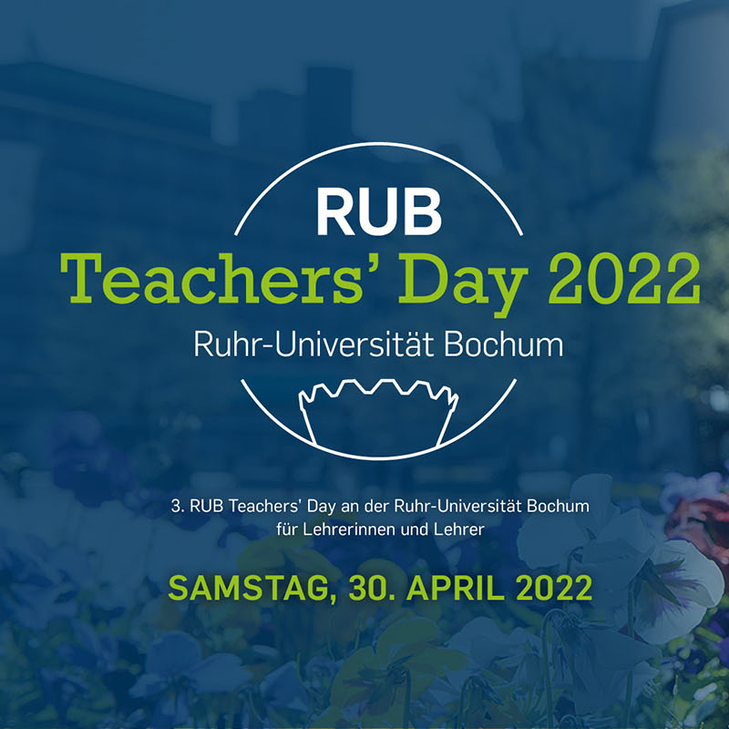 pserub's tweet photo. Der Countdown läuft: Noch bis Ende dieser Woche können sich alle interessierten #Lehrer:innen für den 3. RUB Teachers' Day anmelden: https://t.co/HSQgIuaxBm
#RUBtd #Twitterlehrerzimmer #Lehrerfortbildung https://t.co/7GffZZUScq