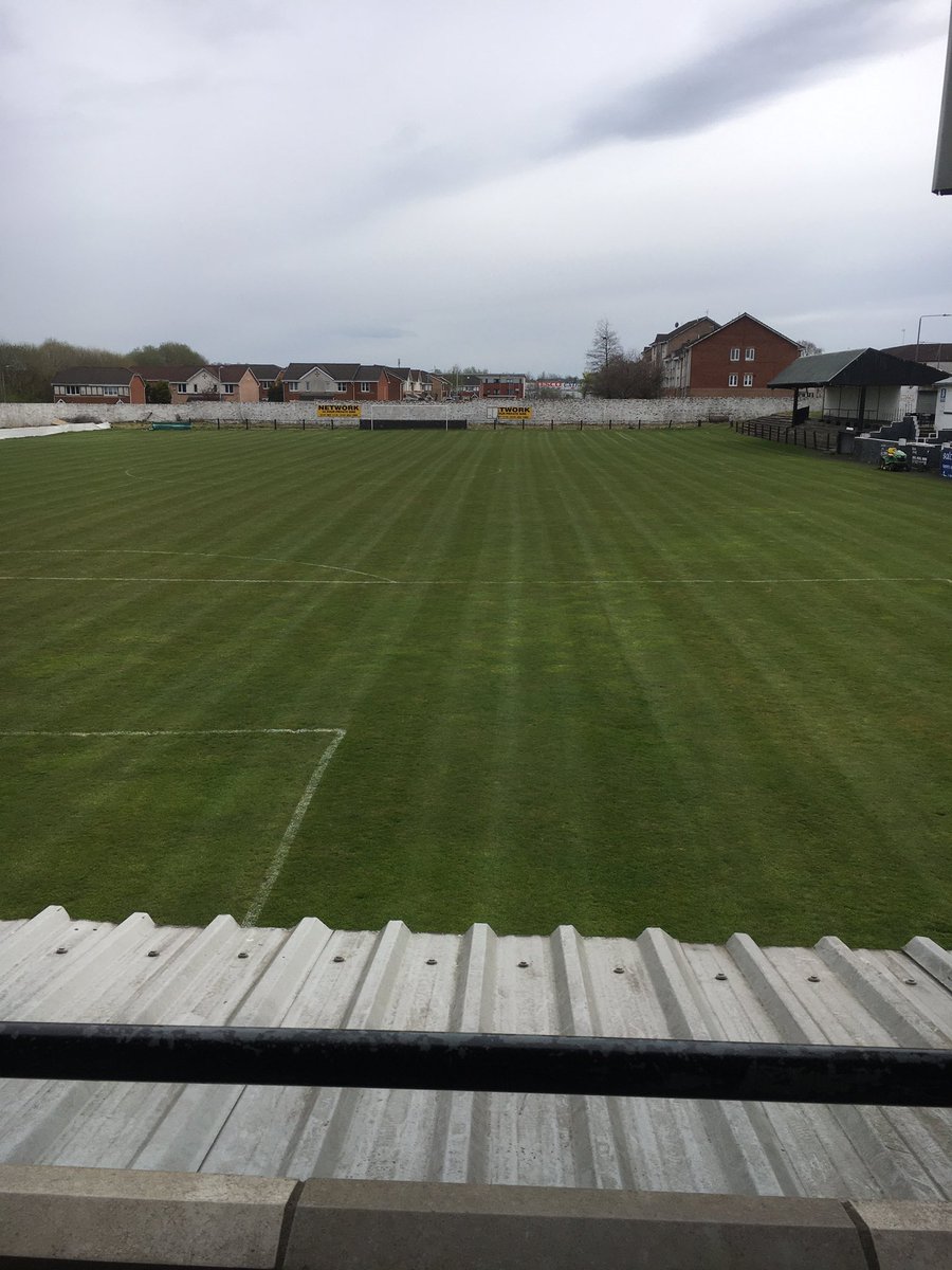 Wee bit of maintenance n cut to the juniors ground before <a href="/GreenfieldFC2/">Greenfield Football Centre</a> gets cut n rolled for tomorrows games