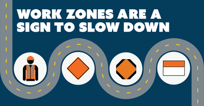 eberliron's tweet photo. April 11th marks the first day of National Work Zone Awareness Week! Join us in encouraging road side safety by practicing safe driving etiquette! #zwzaw #trafficsafety #slowdown #orange4safety https://t.co/U8bu8indWo