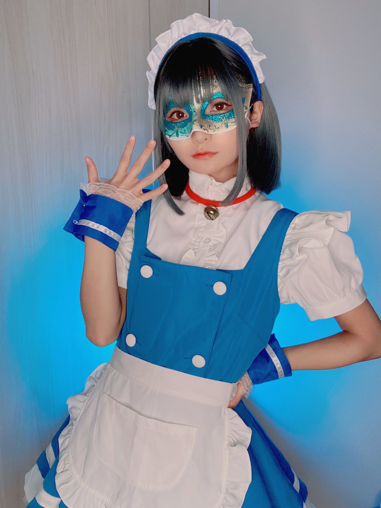 ドラミちゃん メイド服 ⑤ Amazon.co.jp: コスプレ衣装☆ドラミちゃんメイド服☆鈴付き