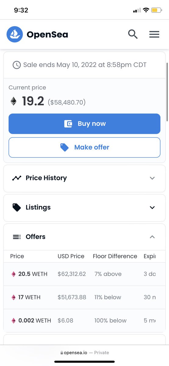 azuki listed for 19.2 with a 20.5 weth offer

wyddddddddd