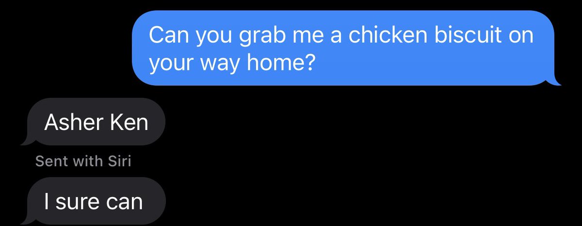 ALostrich's tweet photo. It’s 2022 and Siri is still struggling with Southern accents. https://t.co/UWYHm6DQzx