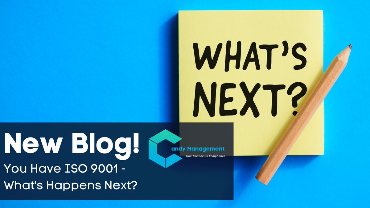 CandyMngmntCns's tweet image. Our #RecentBlog talks about the processes after you get your #ISO9001 certification…

Read here 👉 bit.ly/whats-next-9001

#QualityManagement #QualityStandard #ISOcertification