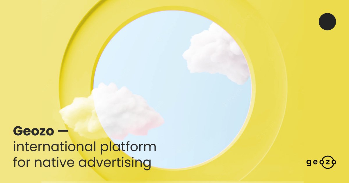 geozo - native ads platform tweet media