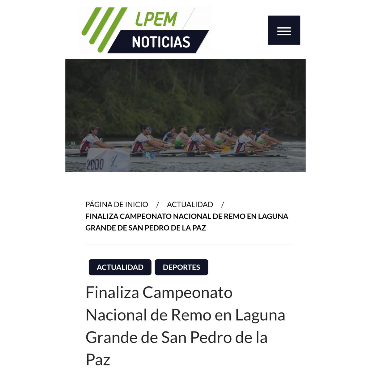 Asociación Deportiva de Remo del BioBío tweet media