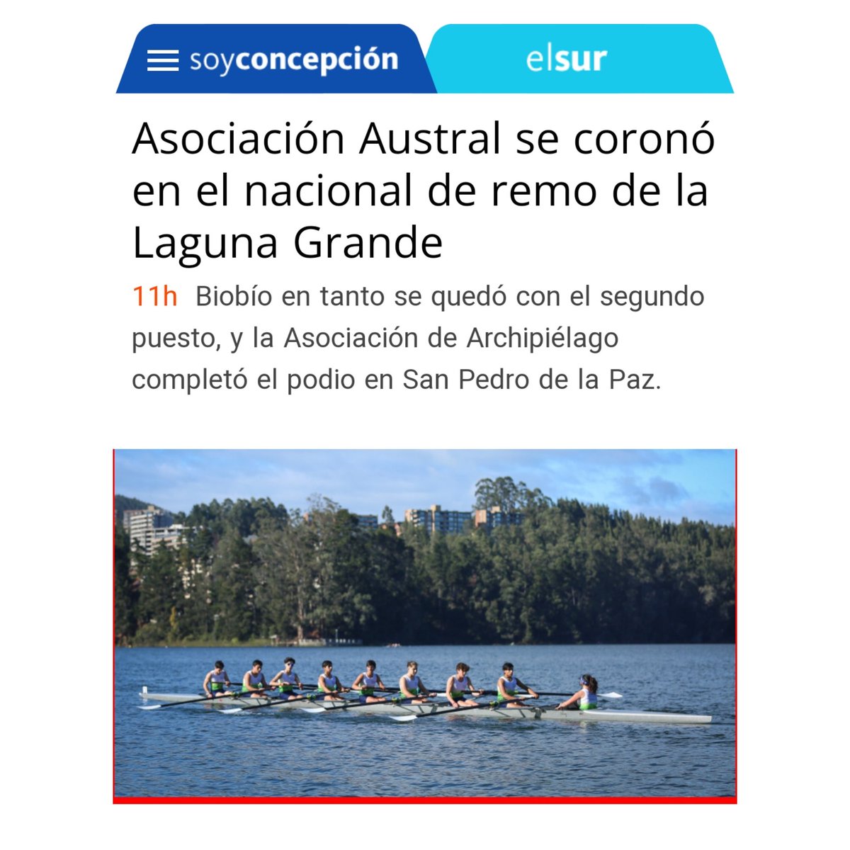 Asociación Deportiva de Remo del BioBío tweet media