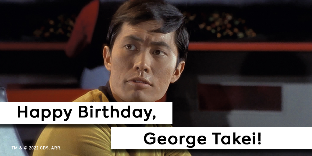 Happy Birthday, George Takei! 