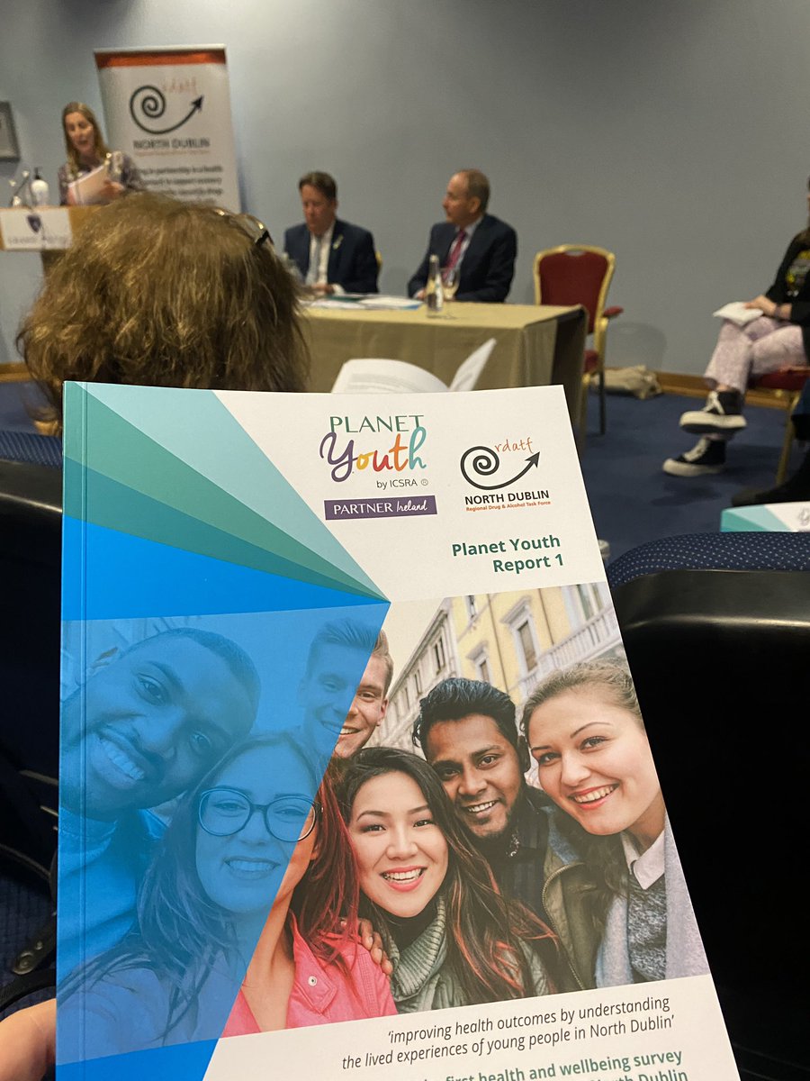 DarraghOBrienTD's tweet photo. Delighted to have Taoiseach @MichealMartinTD in #Malahide today for the launch of the @northdublinrdtf Planet Youth report ‘Improving health outcomes by understanding the lived experience of young people’ https://t.co/OBfVLG0uiH