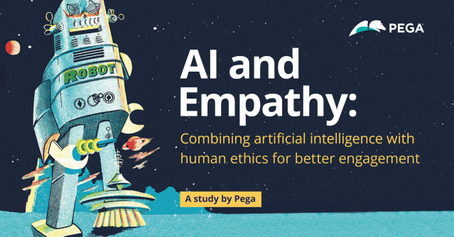 jimtobin's tweet photo. Can customer empathy and AI coexist? Read Pega's report and discover how you can combine AI with human ethics for better engagement. #PegaAIWeek https://t.co/5YwtNcF6Z0 https://t.co/CNwYJjoWsZ