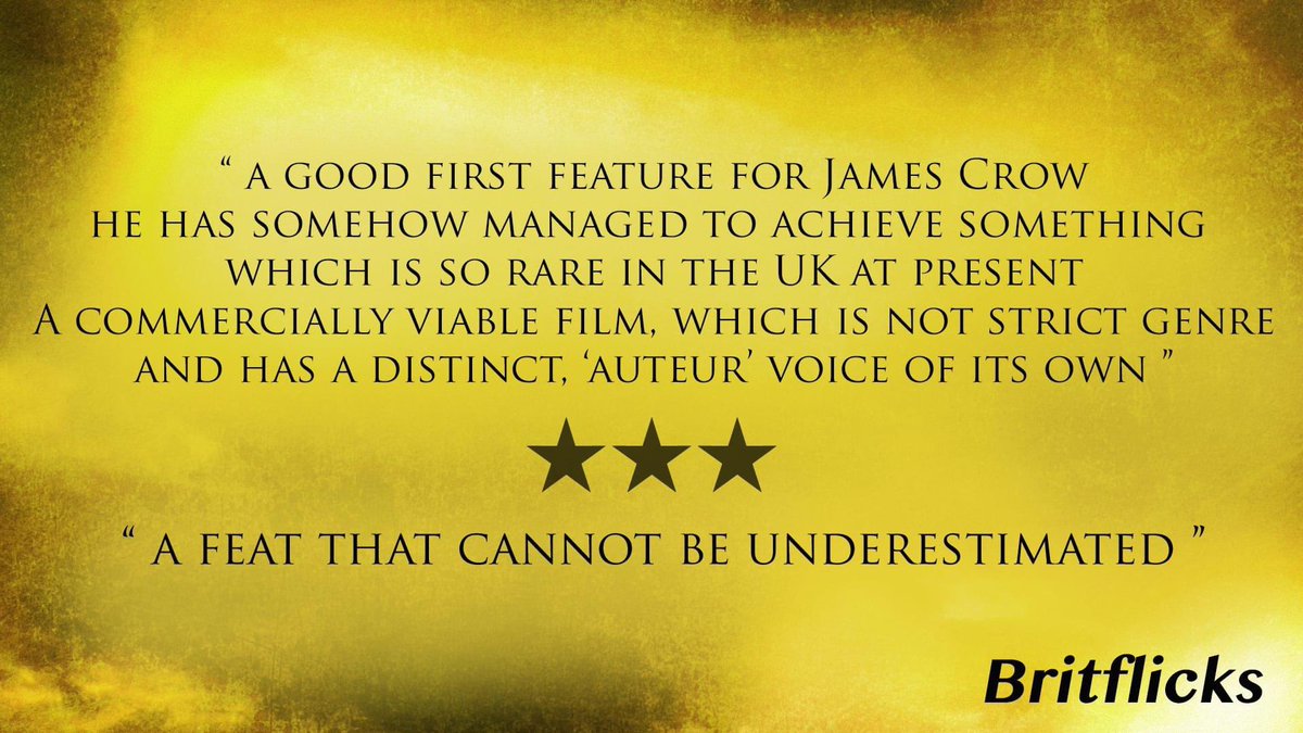 7 years ago amazing review of <a href="/JamesCrowFilm/">James Crow</a> debut feature film Curse of the Witching Tree <a href="/Britflicks/">BritFlicks</a> we can’t wait for you to see the future <a href="/LastDragonUK/">LAST BRITISH DRAGON</a>