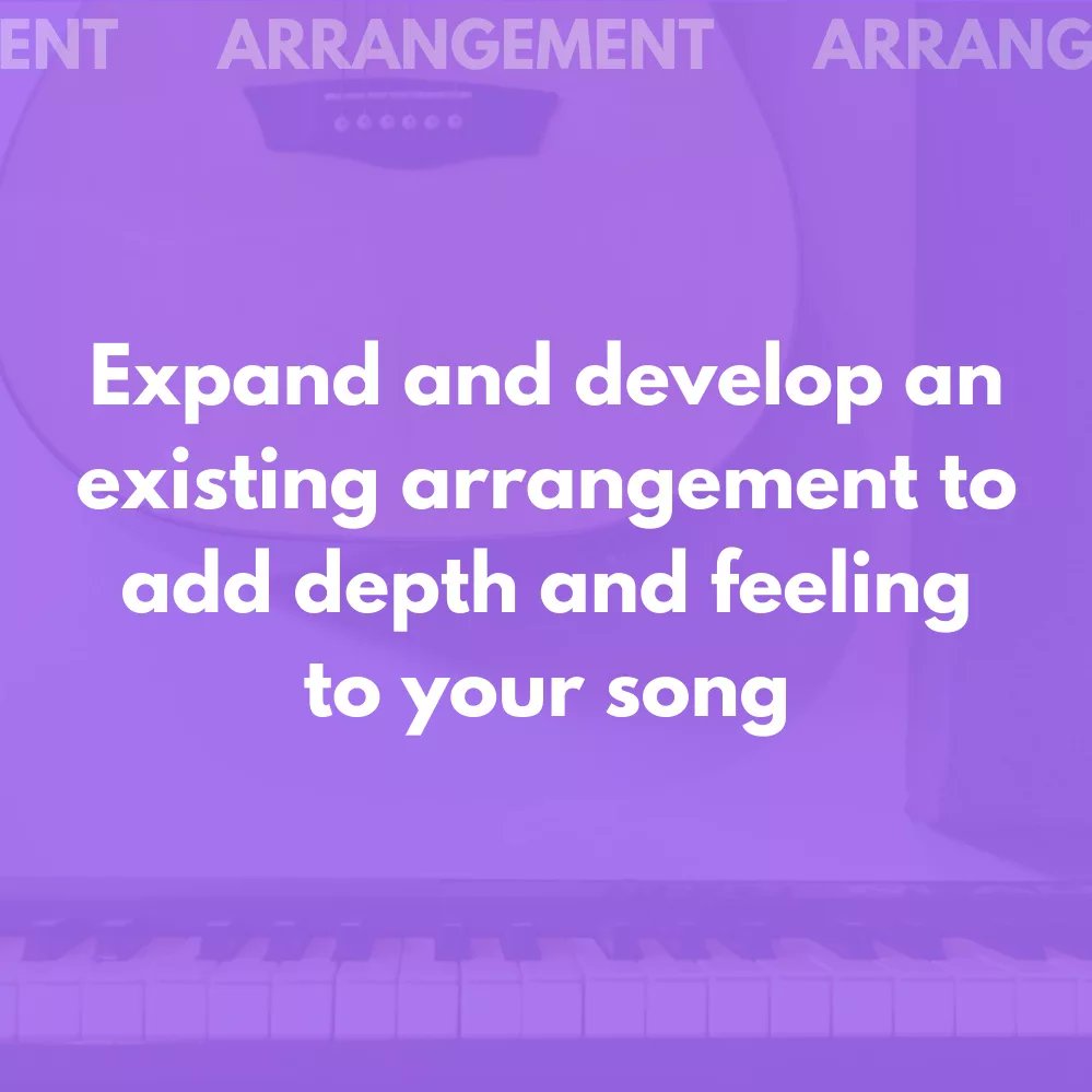 Step #2 Services for Songwriters 

By working through 4 key steps of production, Services for Songwriters aims to pick up from wherever you left off and see your song through to a finished record. Here's a little look at Step#2 - Arrangement. 

More at ben-whelan.com