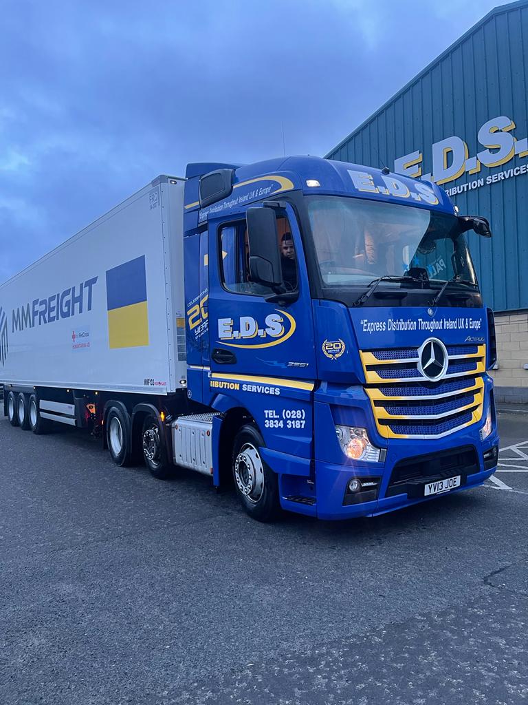 TrailerFreight's tweet photo. TFI are delighted to support our Parent Company, EDS, in their efforts to aid Ukraine during their time of crisis.
Fantastic effort from Jonny and the team providing humanitarian aid to those in need.
Please take a moment to read more about the Red Cross and their Ukraine Crisis: https://t.co/n9Lj94EKvD