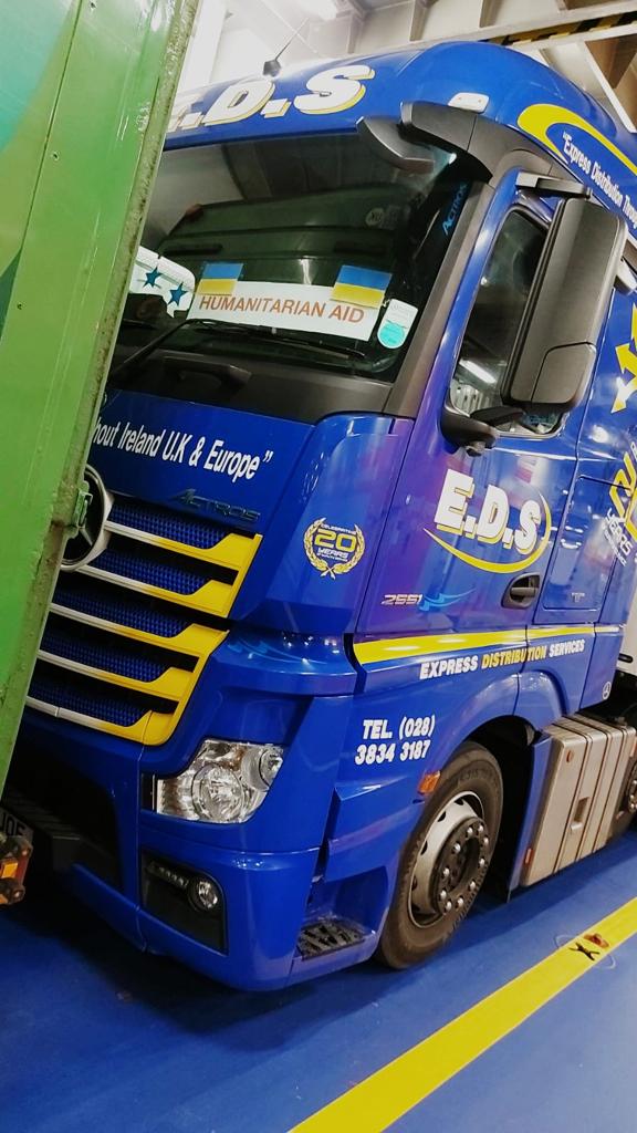 TrailerFreight's tweet photo. TFI are delighted to support our Parent Company, EDS, in their efforts to aid Ukraine during their time of crisis.
Fantastic effort from Jonny and the team providing humanitarian aid to those in need.
Please take a moment to read more about the Red Cross and their Ukraine Crisis: https://t.co/n9Lj94EKvD