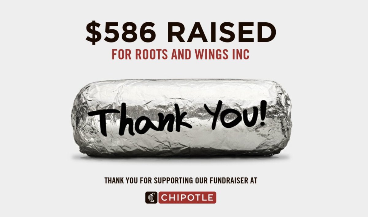 Thank you to all our SUPPORTERS who came out &amp; supported this effort to raise funds for our #projectuplift. Thanks <a href="/Chipotle/">Chip Clark</a> on Linton Blvd. in Delray Beach for hosting this fundraiser. Chipotle Mexican Grill is doin' good in the neighborhood. 
#thankful #literacy #rootsandwings