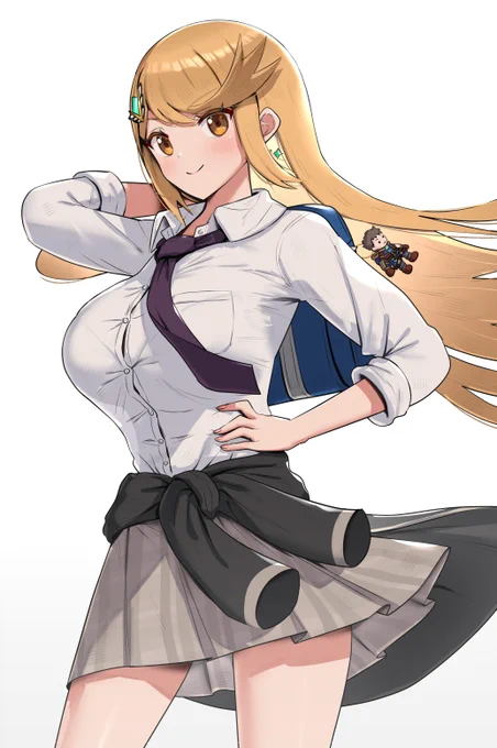 ゼノクロの制服装備ヒカリちゃん🏫 