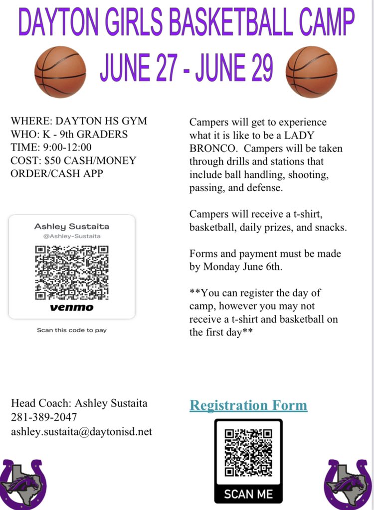 DaytonWBball's tweet photo. Camp information!!! Get signed up!! https://t.co/yzPgQUuMXI