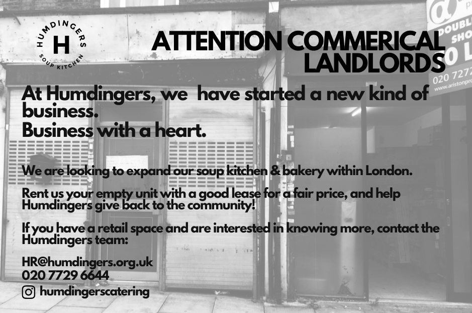 HumdingersFood's tweet image. ATTN. COMMERCIAL LANDLORDS #commercialproperty #commercialpropertywanted #londoncommercialproperty #commercialpropertytorent #realestate #commercialrealestate #commerciallandlords #commercial #propertymanagement #businesswithaheart 🖤