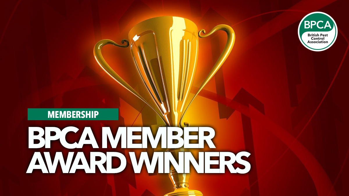 Find out who won in each of the BPCA Member Awards categories for 2022! 🥳🏆

Well done to all who entered - some amazing work done this year by all 👏

Read: ow.ly/FvUa50IGv6a

#PestControl #Awards #WeAreBPCA #Membership #Association