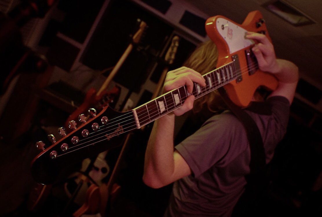travisfairley's tweet photo. “You can’t stop rock n roll” - @deesnider 🤘🎸 #gibson #firebird #twistedsister #guitarist #rgtrmusic #redguitarmusic https://t.co/JETuCAtnu5
