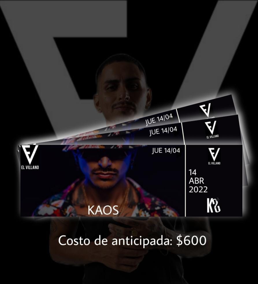kaos_pdm's tweet photo. JUEVES 14 EL VILLANO EN KAOS
No te duermas en comprar tu anti
#elvillano #jueves #pdm #explotamos #kaos https://t.co/lsCVpvcDjT