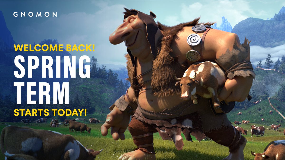 Gnomon_School's tweet image. Spring is in the air, and classes are in session! We hope all our new and returning students have an incredible first day! What course are you most excited about taking this term?
#Gnomon #Spring #ClassNowInSession #BacktoSchool #ArtSchool #TradeSchool