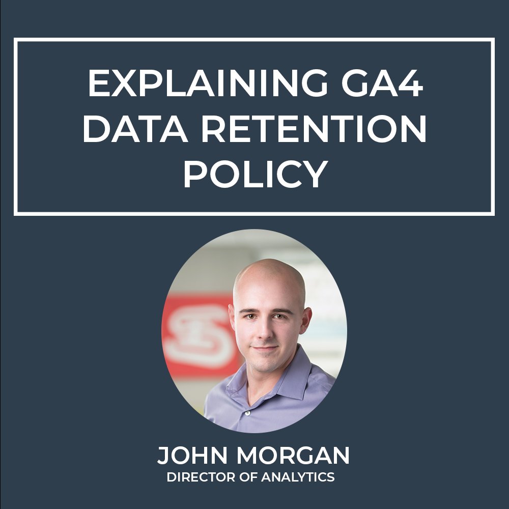 One of the biggest questions marketers have about the new Google Analytics 4 platform is its data retention policy. John Morgan answers some FAQs here: bit.ly/3xeNgNh