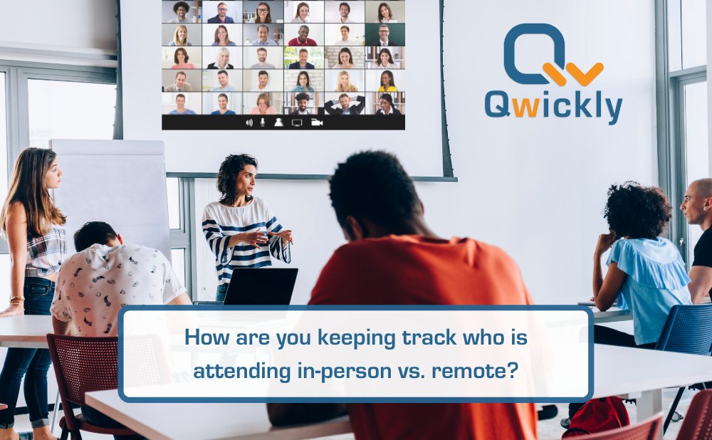Qwickly on twitter with location context for qwickly attendance