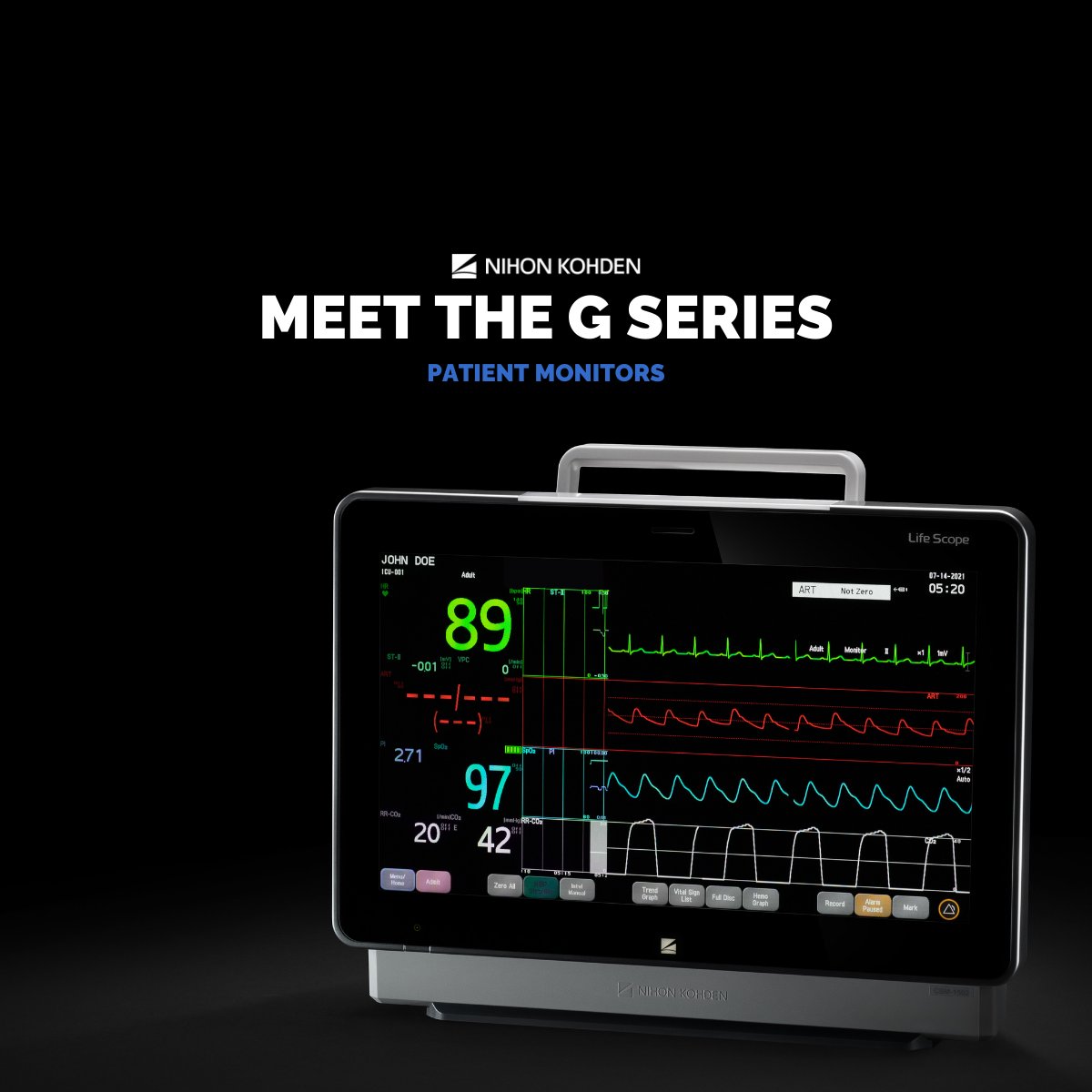 Nihon Kohden America on Twitter "Introducing the Life Scope G5Max