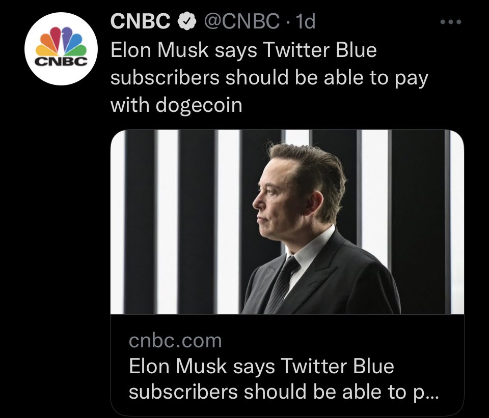 One way or another $DOGE will Mooonnn! 🚀 RETWEET <a href="/elonmusk/">Elon Musk</a>