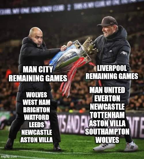 IrishLivReds's tweet photo. Looking at games left. Are you confident that Liverpool can still win the league? https://t.co/OJuT6xtarS
