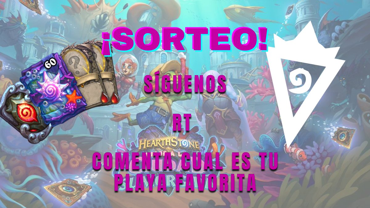 HSCadiz's tweet image. ¡𝑻𝑬𝑵𝑬𝑴𝑶𝑺 𝑺𝑶𝑹𝑻𝑬𝑶!

Hoy nos ha hablado @Hearthstone_ES y nos ha hecho muy muy muy felices. Sorteamos 3 precompras:
        2 en twitter
        1 en discord discord.gg/cYAjVyNM

El sorteo será el día 12/4 a las 18:50 ¡Mucha suerte!