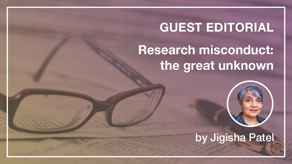 C0PE's tweet photo. In this guest editorial @jigishapatel_ri asks whether research misconduct is on the increase, what is the extent of the problem, and are we getting better at uncovering it? #ResearchIntegrity https://t.co/AITafBBGaq https://t.co/2Ejw1V4zDl