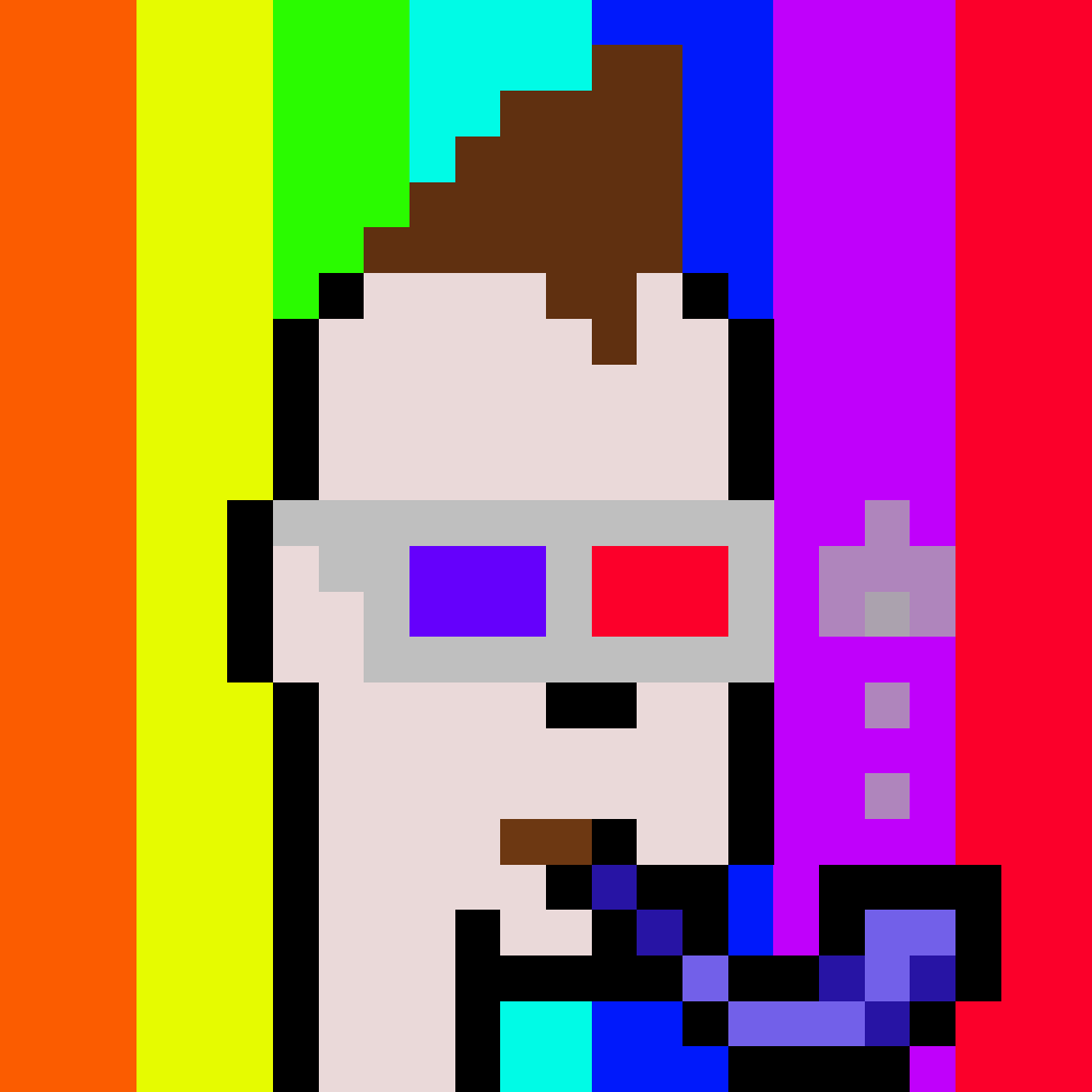 BgPunks's tweet photo. Rainbow BGPunk......
#art #artists #pixelart #nft #nfts #foundation #opensea #rirable #mintable #nfttokens #tokens #nfttoken #nftauction #buynft #space #BGPUNKS #artwork #artist #awesome #trending #digitalart #Auction
Follow Us On Discord 
https://t.co/CjaxzoZ9i2 https://t.co/KxRMcdrWoI
